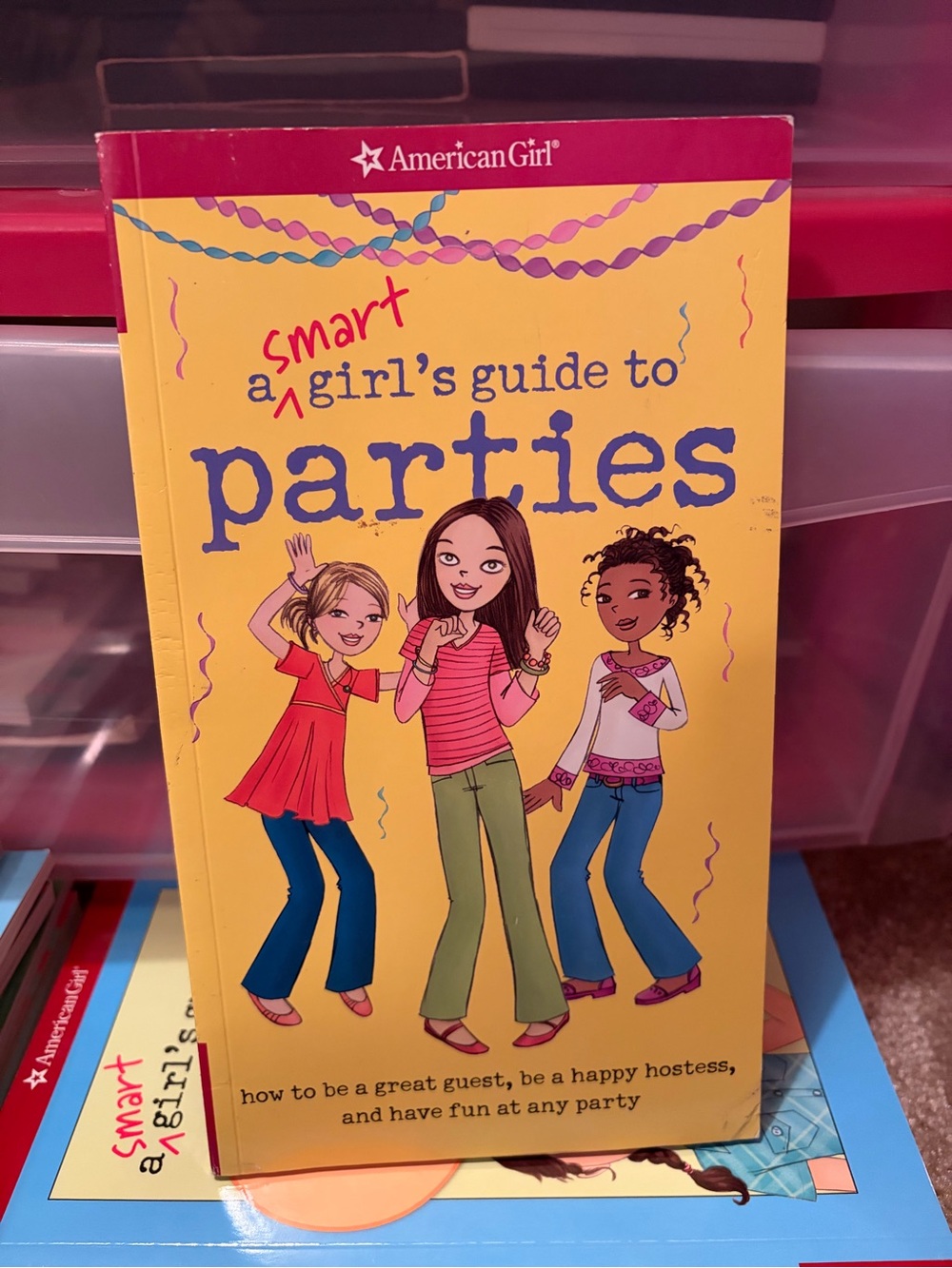 American Girl Yellow & Pink Parties Guide